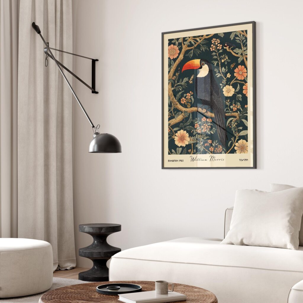 William Morris Toucan Print