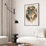 Wolf Forest Animal Wall Art