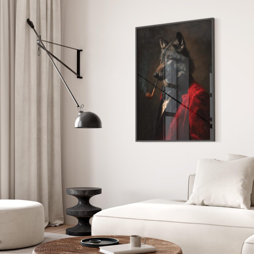 Wolf Victorian Renaissance Wall Art