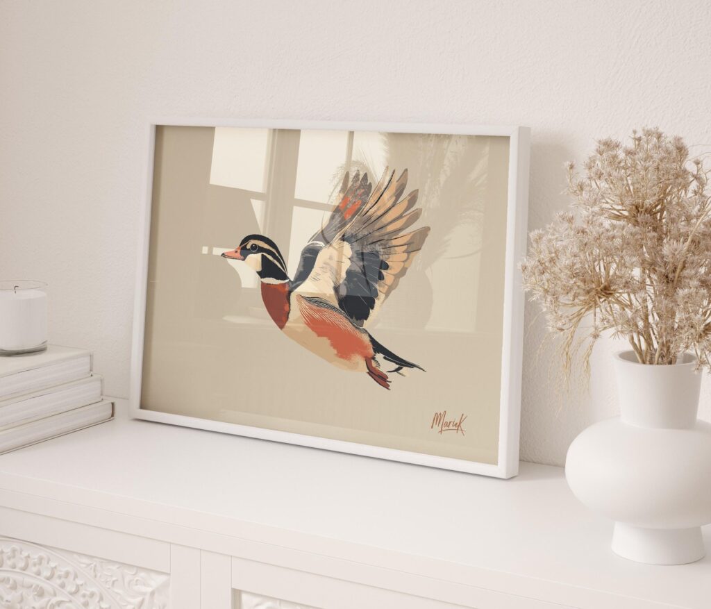 Wood Duck Wall Art
