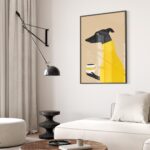 Yellow Dog Coffee Print