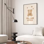 You Are Loved Bear Print