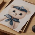 Adorable Bear Nursery Print