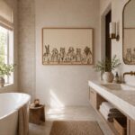 Animals Bathroom Print