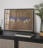 Asai Chu Ostriches Art Print