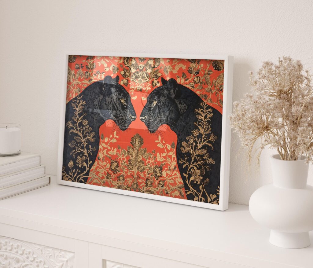 Black Panther Art Print