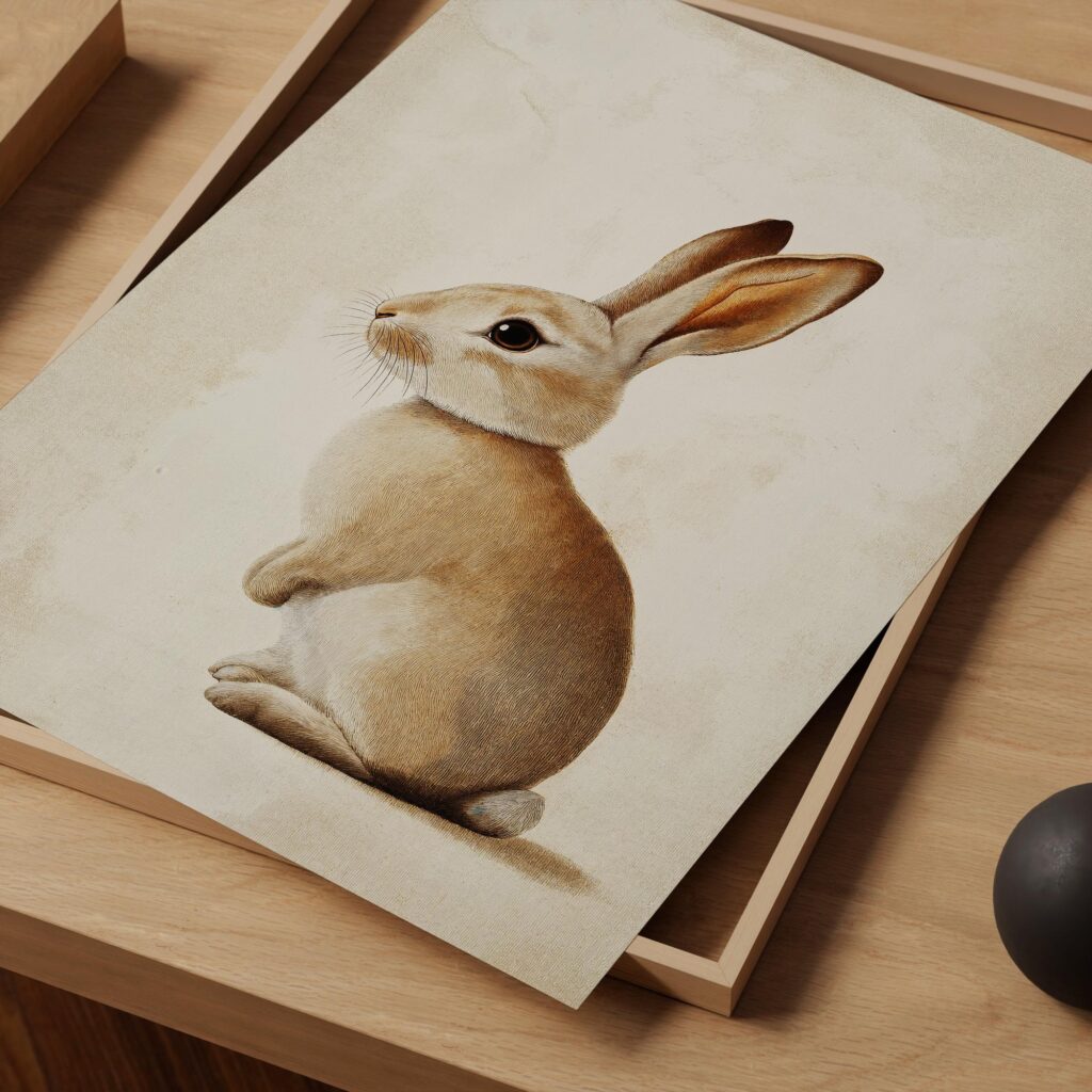 Bunny Nursery Art Print