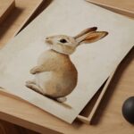 Bunny Nursery Art Print
