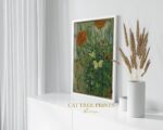 Butterfly Poppy Print