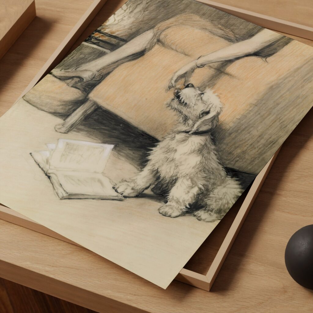 Cecil Aldin Dog Art Print