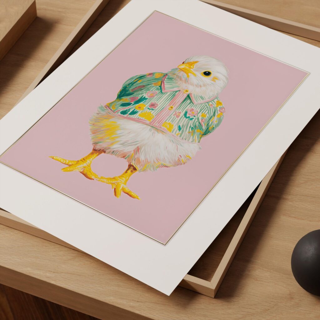 Chicken Fashion Print