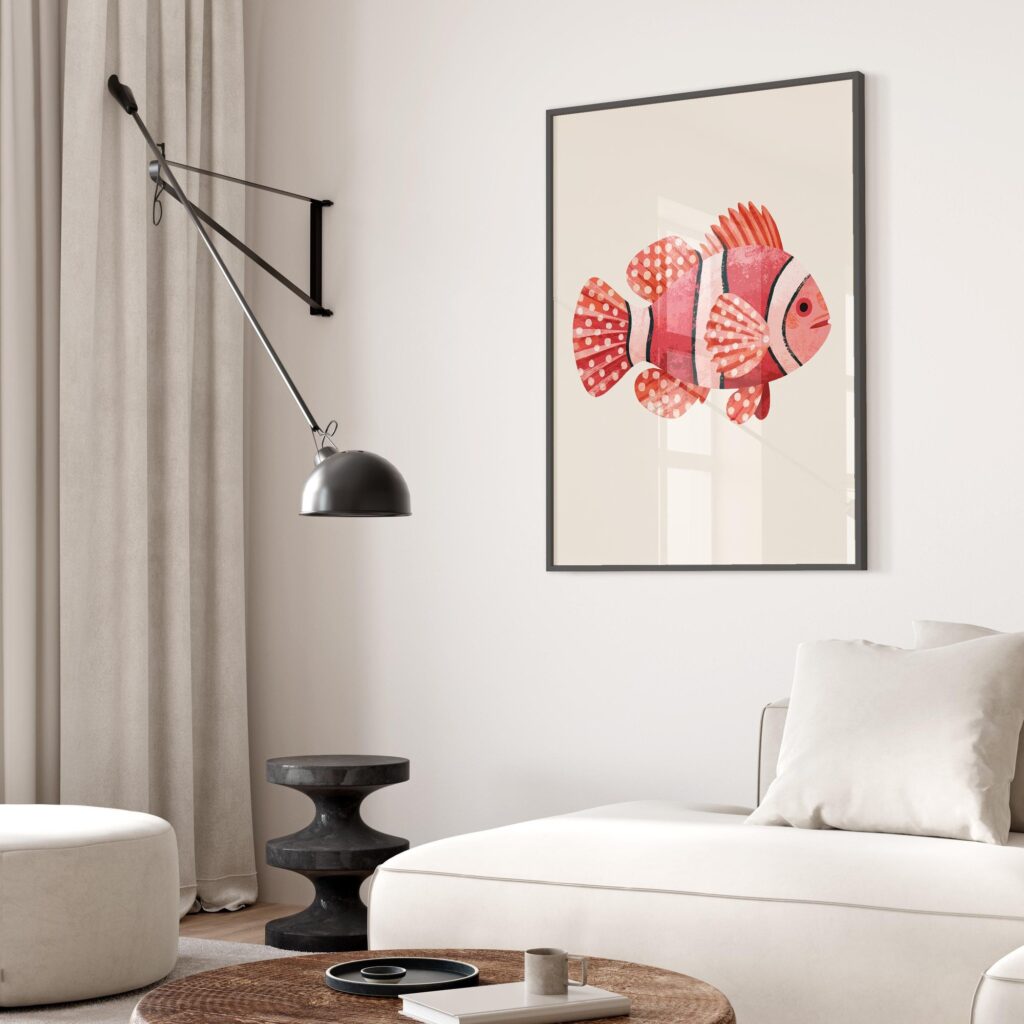 Clownfish Print