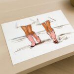 Coastal Cowgirl Boots Print