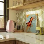 Colorful Grasshopper Print