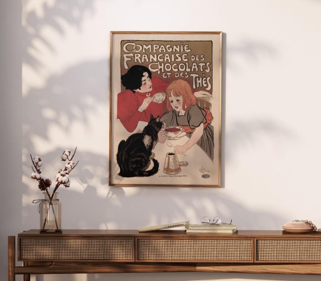 Compagnie Francaise Chocolat Poster