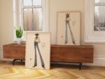 Cowboy Cowgirl Fashion Print Set