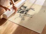 Cowboy Line Art