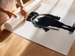 Cowboy on Horse Print