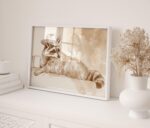 Cowboy Raccoon Watercolor Print