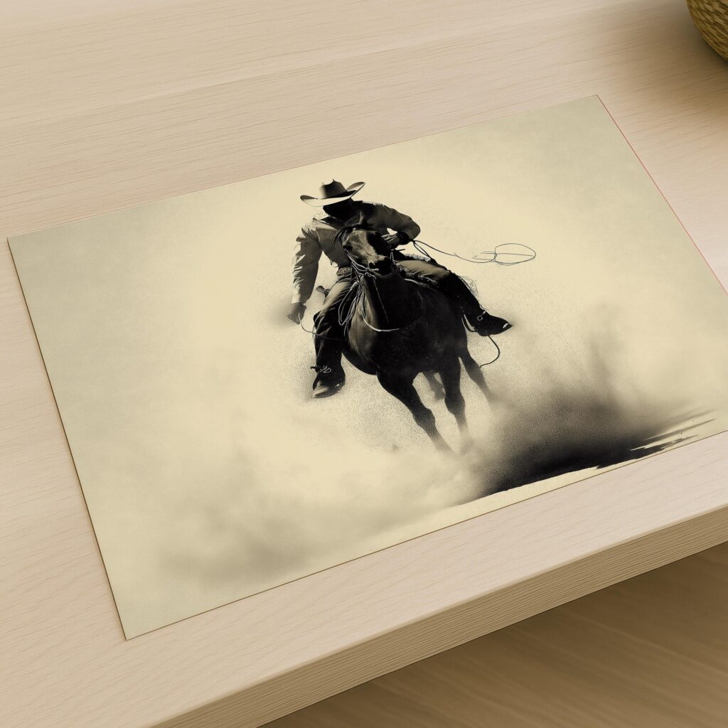 Cowboy Rodeo Wall Art