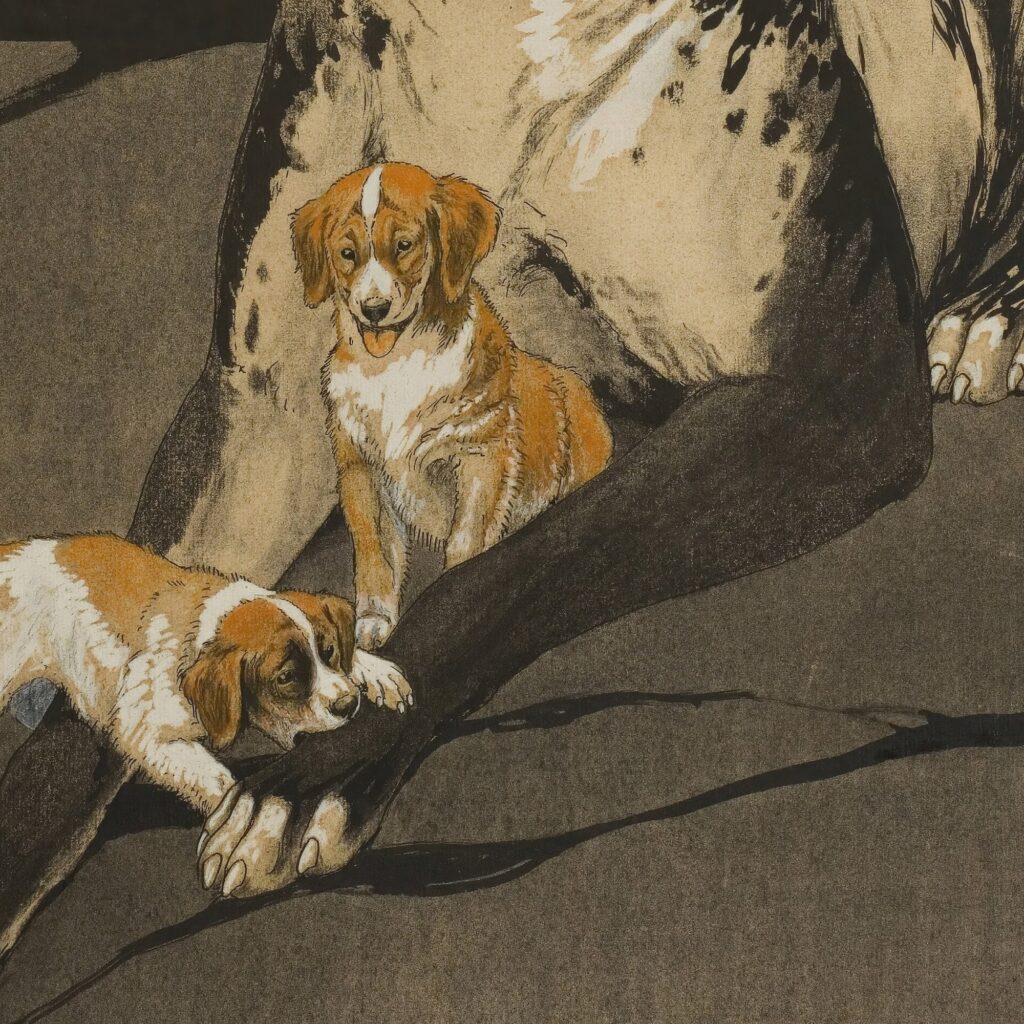 Dane Puppy Print