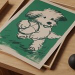 Dog Sketch Wall Art