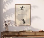 Dogs Playing Ping Pong Print