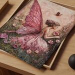 Fairy Butterfly Painting Print
