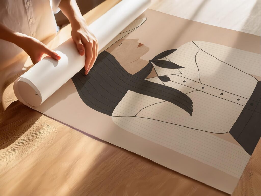 Fashion Cowgirl Print