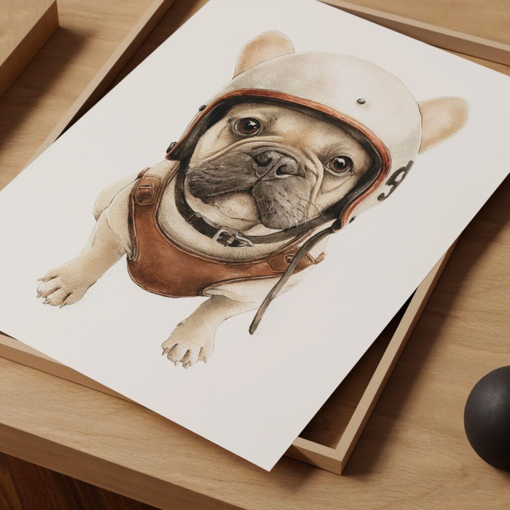 French Bulldog Art Print