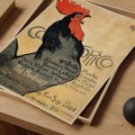 French Rooster Wall Art
