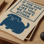 Funny Dog Entryway Print