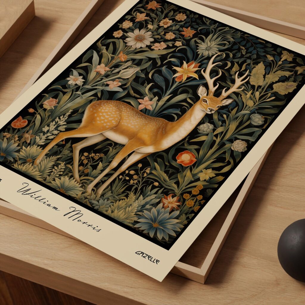 Gazelle Art Print