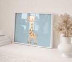 Giraffe Nursery Print