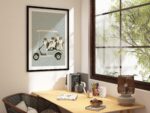 Golf Cart Cats Print