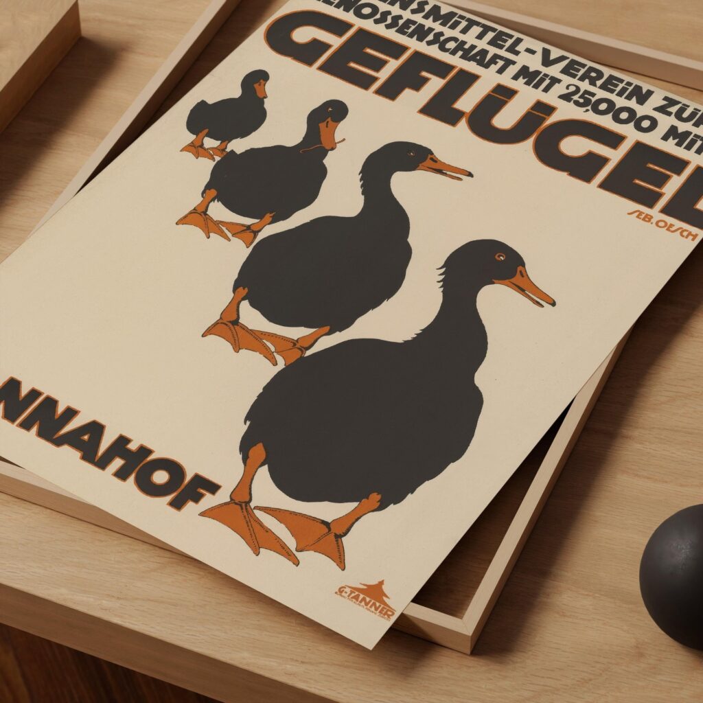 Goose Market Poster