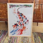 Greyhound Racing Print