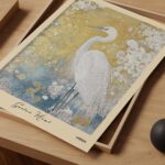 Gustav Klimt Heron Print