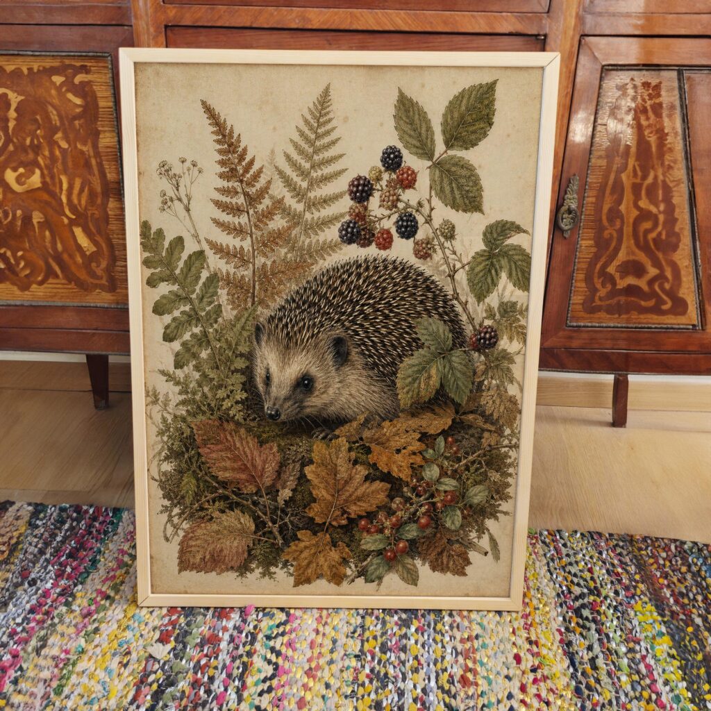 Hedgehog Print