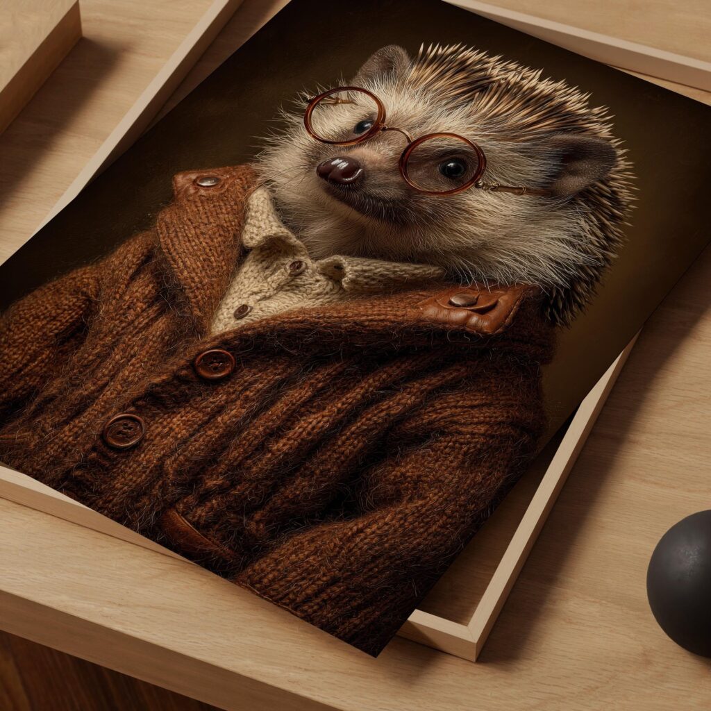 Hedgehog Wall Art