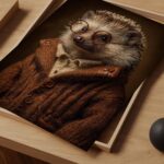 Hedgehog Wall Art