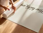 How Lucky Are We Quote Minimalist Script Print