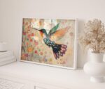 Hummingbird Bird Wall Art