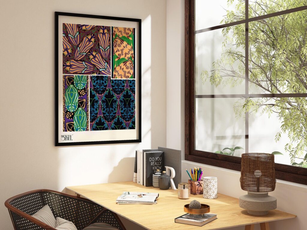 Insect Retro Entomology Art Print