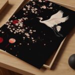 Japanese Crane Art Print