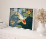 Koi Fish Wall Art