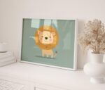 Lion Nursery Print