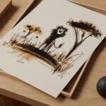 Lion Safari Poster