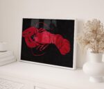 Minimalist Lobster Wall Art
