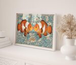 Morris Clownfish Art Print